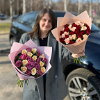 21 Роза 32 см