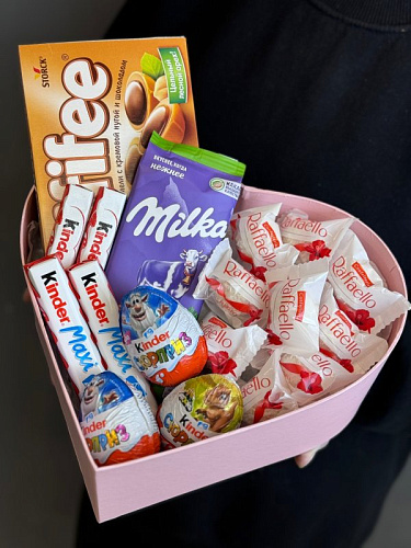 Сладкий бокс к букету 💐