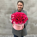 51 Роза Кения 32см в коробке